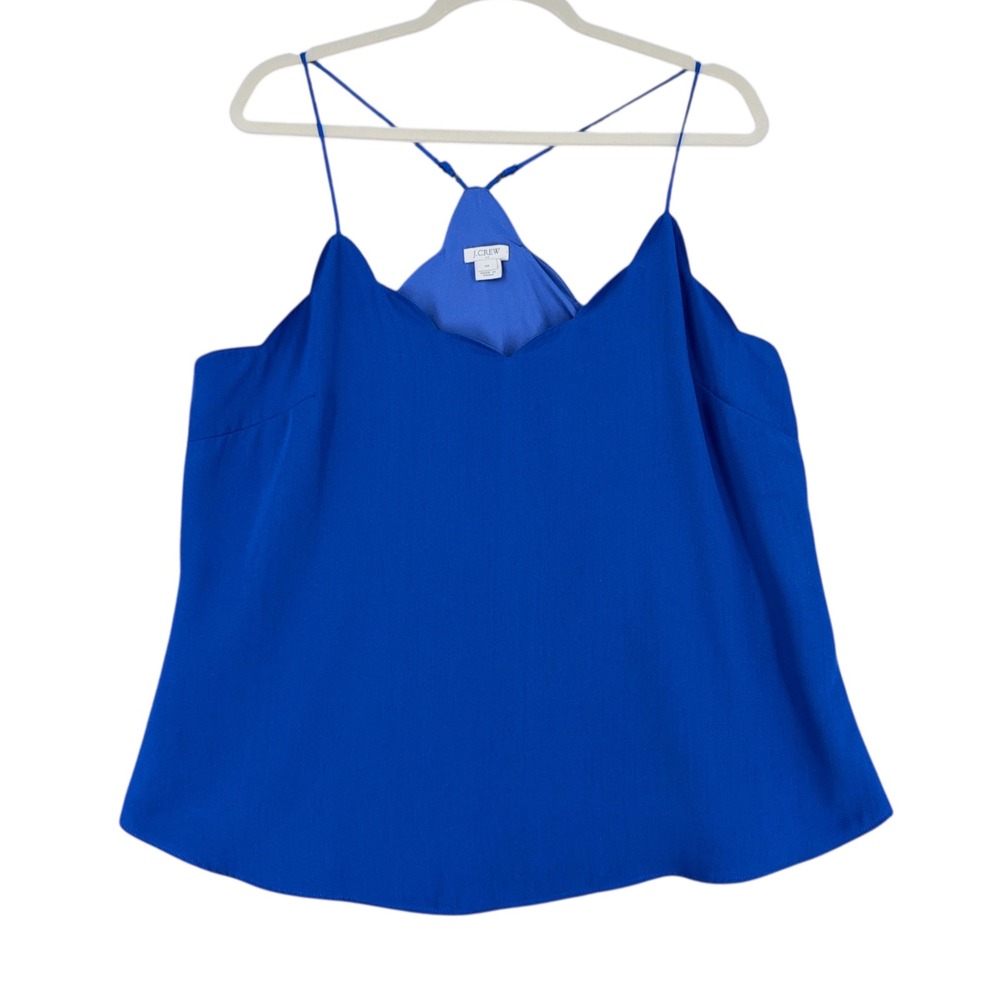 J. Crew Royal Blue Spaghetti Strap Camisole
